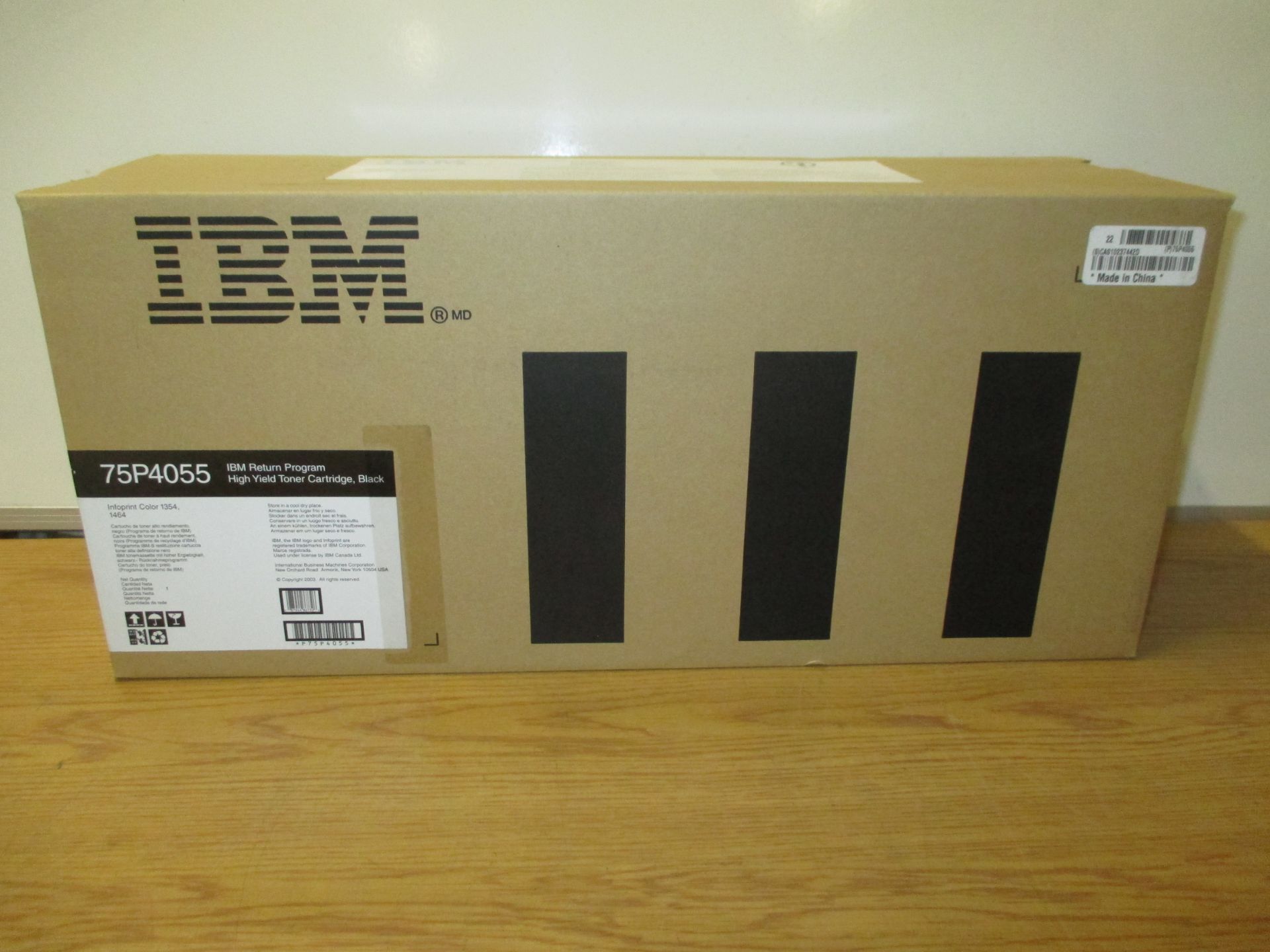 IBM Genuine 75P4055 Black Toner Cartridge for InfoPrint 1354, 1464