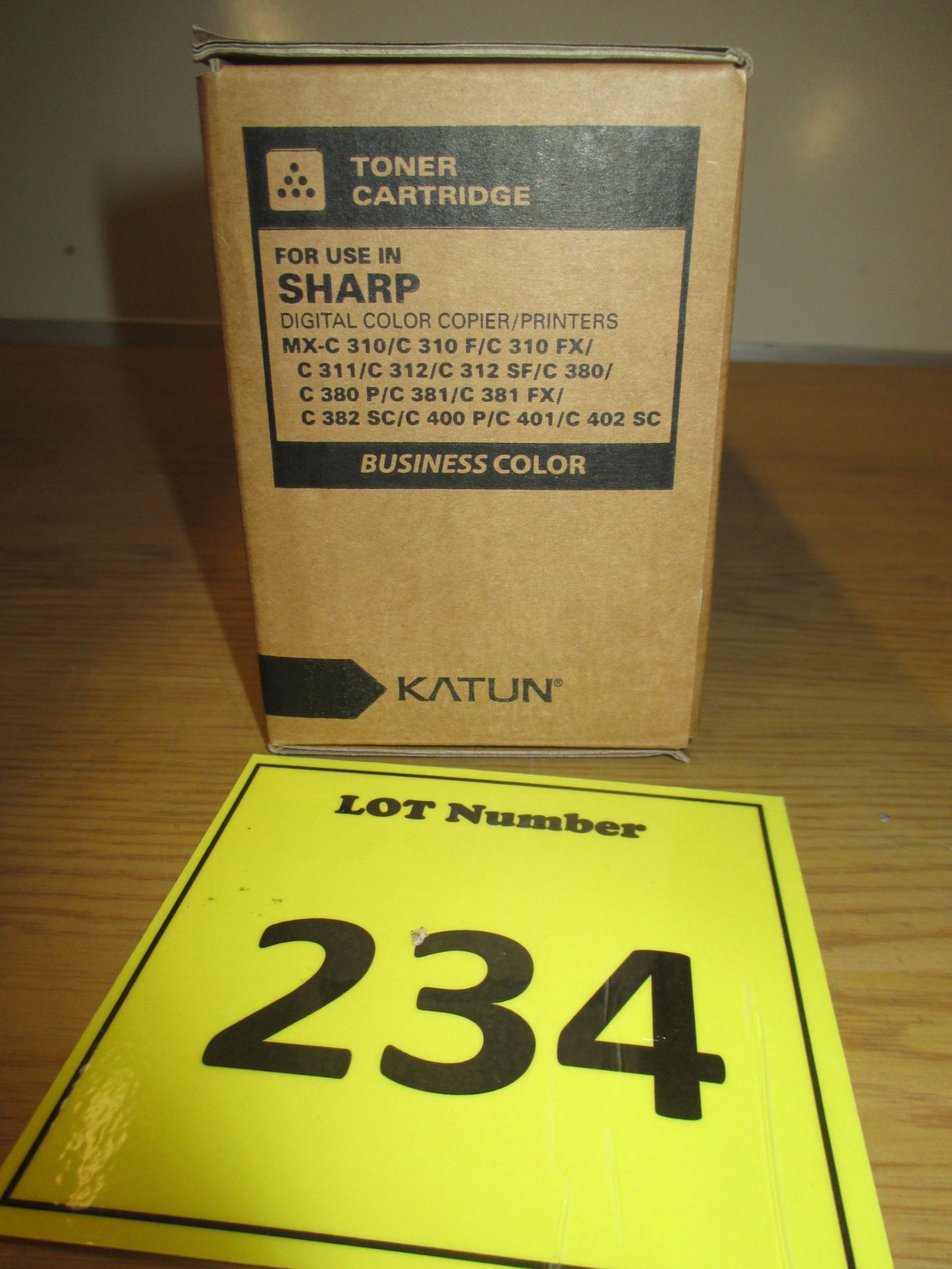 KATUN BLACK TONER CARTRIDGE FOR USE IN SHARP DIGITAL COPIER / PRINTERS. SEE PHOTO FOR MODELS