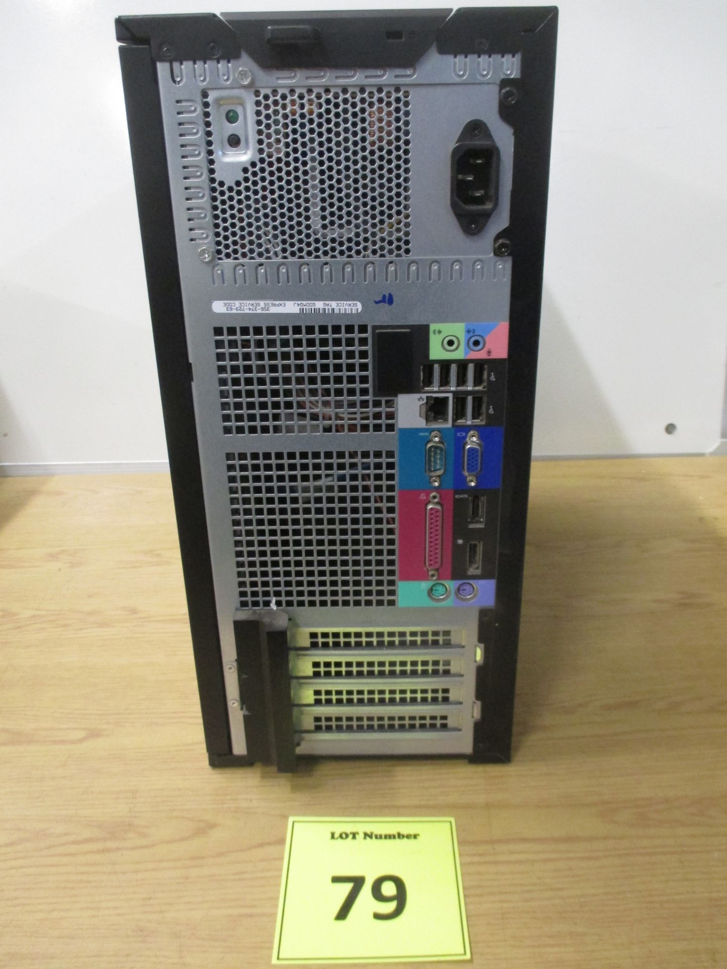 DELL OPTIPLEX 960 TOWER COMPUTER. CORE 2 DUO 3.16 GHZ PROCESSOR (E8500), 4GB RAM, 250GB SATA HDD, - Image 2 of 2