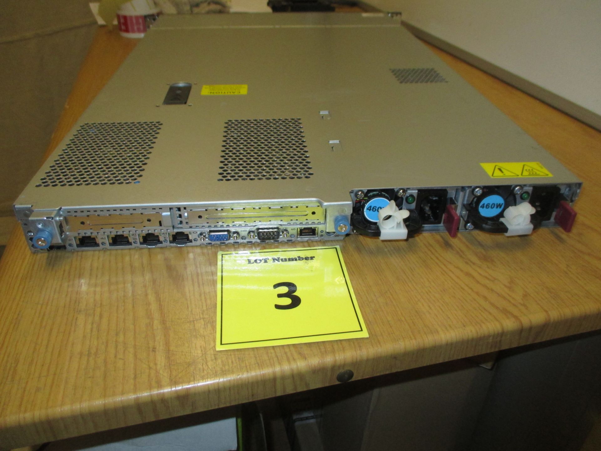 HP PROLIANT DL360 G7 1U RACKMOUNT FILESERVER. 2 X 12 CORE E5649 PROCESSORS @ 2,53GHZ, 60GB RAM, 4 - Image 2 of 2