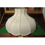 FURNITURE/ HOME - A large white standard lamp shad