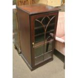 FURNITURE/ HOME - A mahogany hifi cabinet with lif