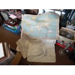 COLLECTABLES - A collection of vintage maps & char