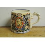 COLLECTABLES - A Myott Son & Co ceramic mug design