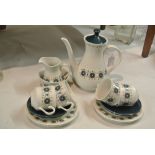 CERAMICS - A vintage/ retro 15 piece tea set, prod