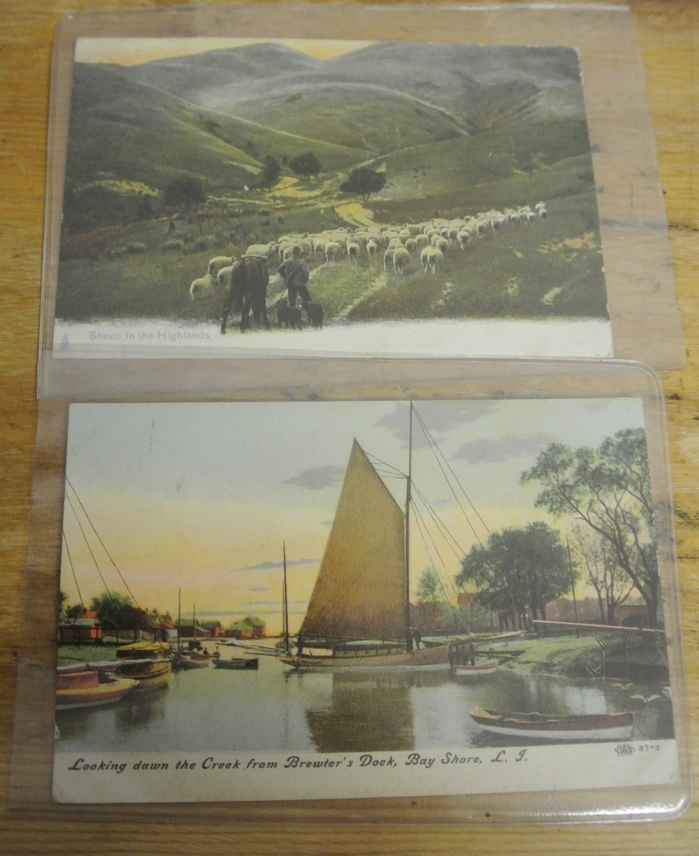 COLLECTABLES - A collection of 11 antique postcard - Image 5 of 6