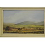 ARTWORK - A framed oil on board landscape painting