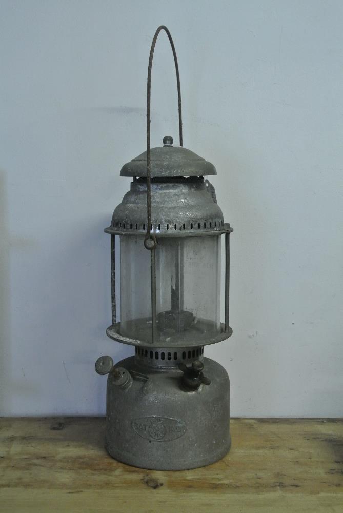 COLLECTABLES - A vintage Tilley style lamp produce