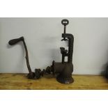 COLLECTABLES - A vintage industrial grinder by Spo