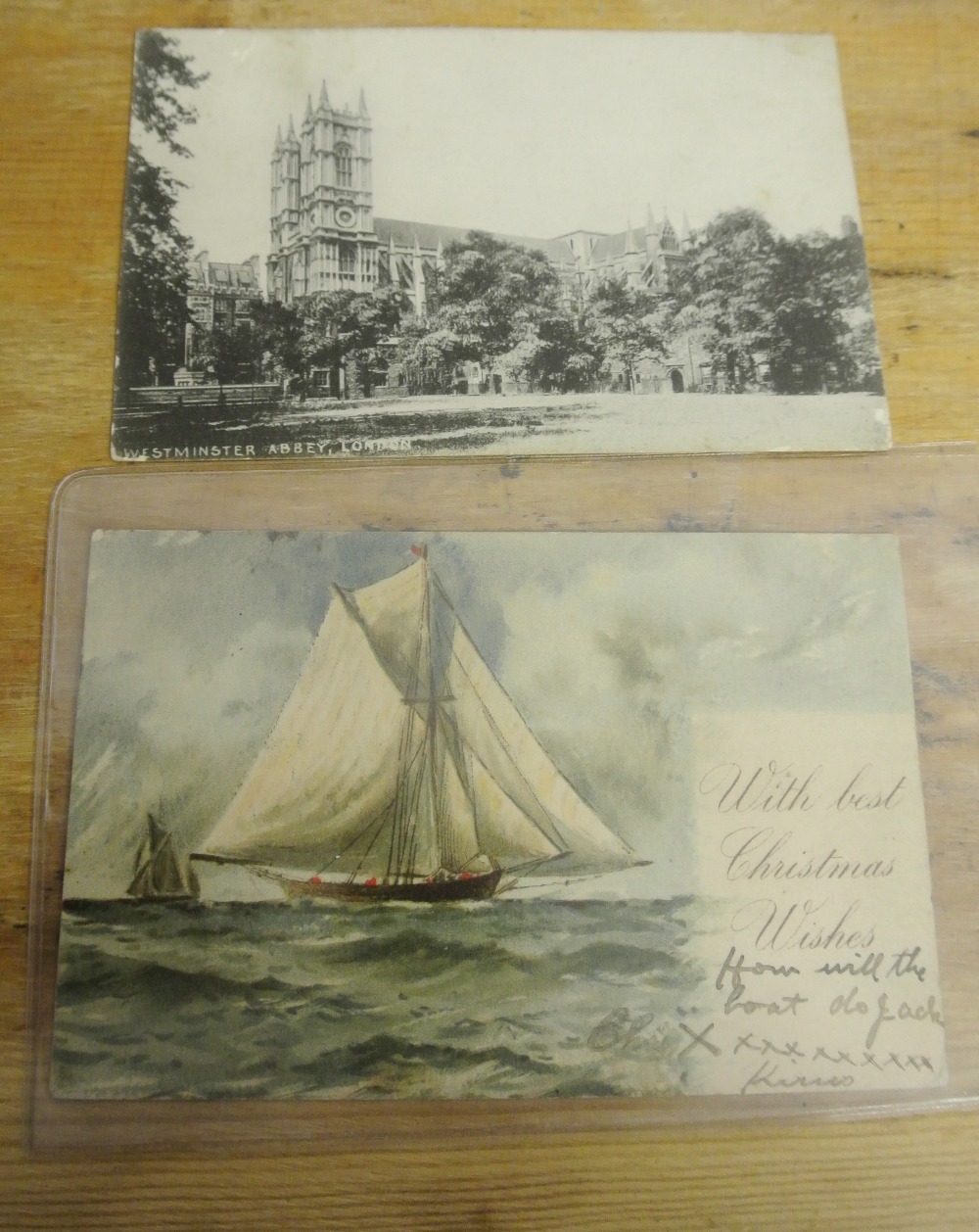COLLECTABLES - A collection of 11 antique postcard - Image 3 of 6