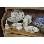 CERAMICS - A collection of 8 pieces of Anysley ceramics to include