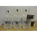 CRYSTAL - A collection of 6 Waterford Crystal 9oz