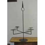 FURNITURE/ HOME - A wrought iron decorative 4 bran