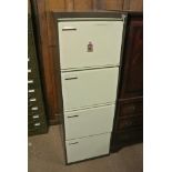 FURNITURE/ HOME - A 4 drawer filing cabinet with k