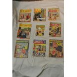 COLLECTABLES - A collection of 9 vintage 1950's ma