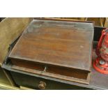 FURNITURE/ HOME - An antique clerks writing slope