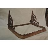 COLLECTABLES - An antique Victorian cast iron cist