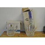 CRYSTAL - A collection of 2 boxed Waterford Crysta