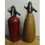 COLLECTABLES - A collection of 2 vintage soda syph