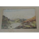 ARTWORK - A framed landscape painting by Irish Artist George Farrell, measuring 53x40cm.