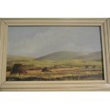 ARTWORK - A framed oil on board landscape painting by Irish Artist - D Dale