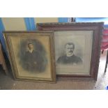 COLLECTABLES - A collection of 2 antique framed ph