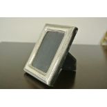 SILVER - A sterling silver photograph frame, hallm