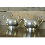 COLLECTABLES - A pair of vintage silver plated Wa