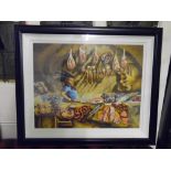 LEO CASEMENT - An original framed oil painting by