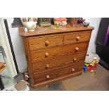 FURNITURE/ HOME - A stunning antique pitch pine ch