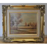 ARTWORK - An antique style framed painting, signed