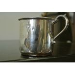 SILVER - An antique/ vintage Sterling silver cup e