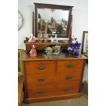 FURNITURE/ HOME - A stunning antique oak dressing