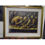 LEO CASEMENT - An original framed oil painting by