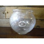 GLASS - An original Tilley lamp Pyrex brand 182 gl