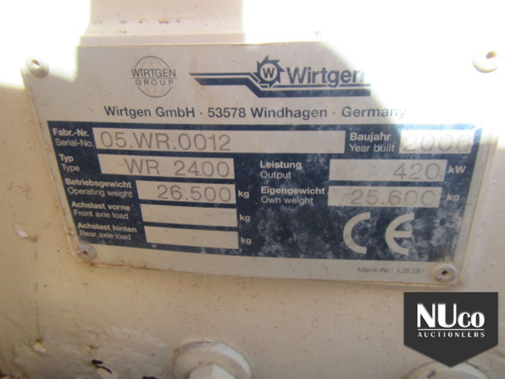 WIRTGEN WR2400 RECYCLER - Image 8 of 10