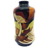 Kerry Goodwin for Moorcroft Pottery - A Parasol dance pattern vase, of waisted cylindrical form,