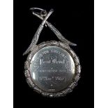 Scottish Interest - A Merchiston Curling Club point medal, dated 17th January 1867, inscribed gained