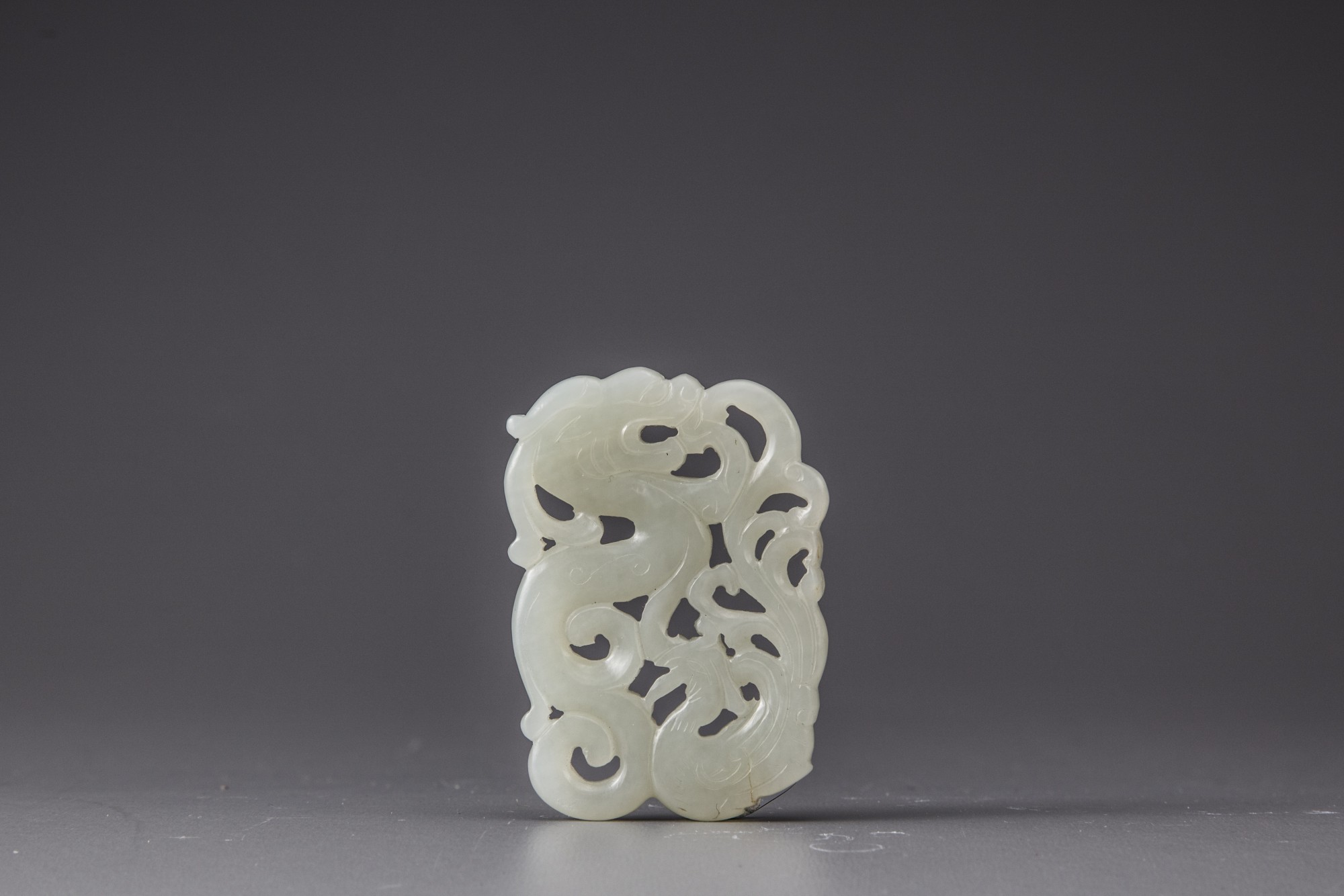 Three jade pendants - Image 5 of 7