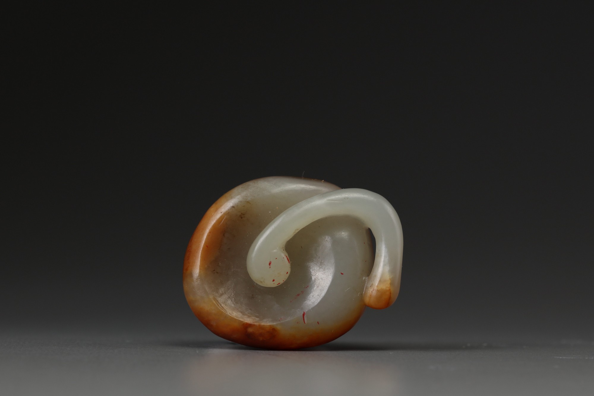 Three Chinese jade carvings - Image 5 of 8