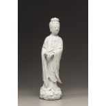 A Dehua figure of Guanyin