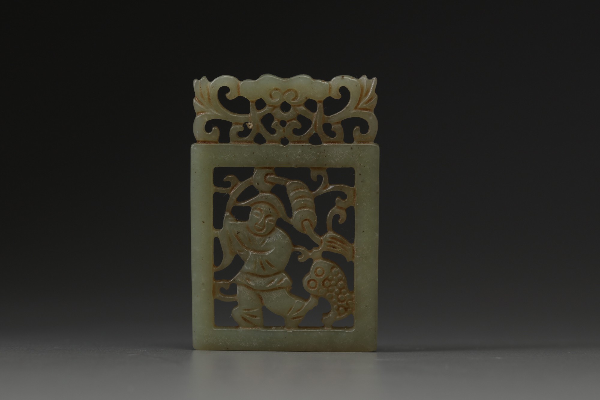 Three jade pendants - Image 7 of 7