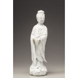 A Dehua figure of Guanyin