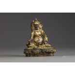 Tibetan gilt bronze sculpture