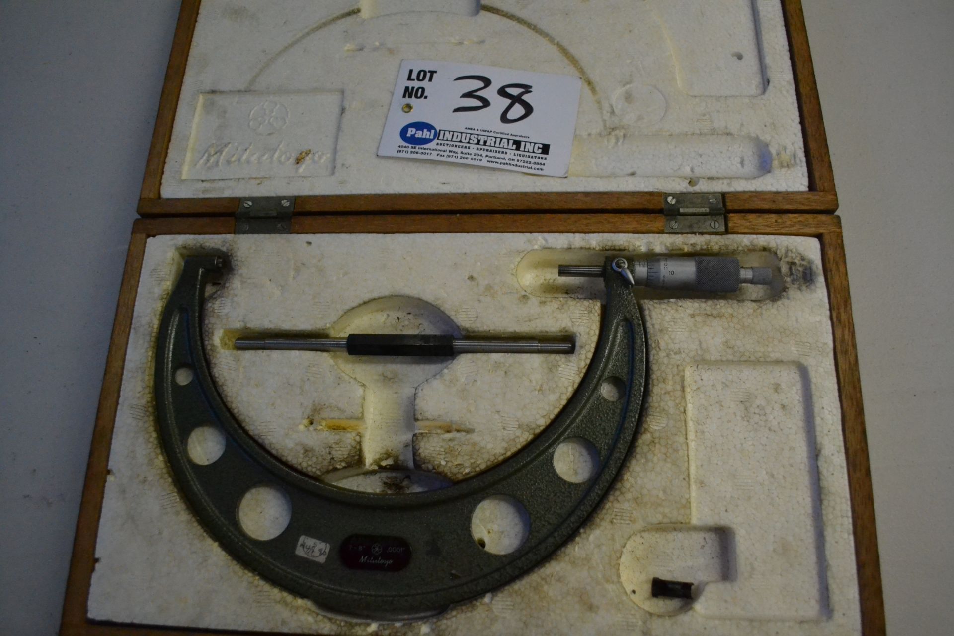 Mitutoyo 7-8" OD Micrometer