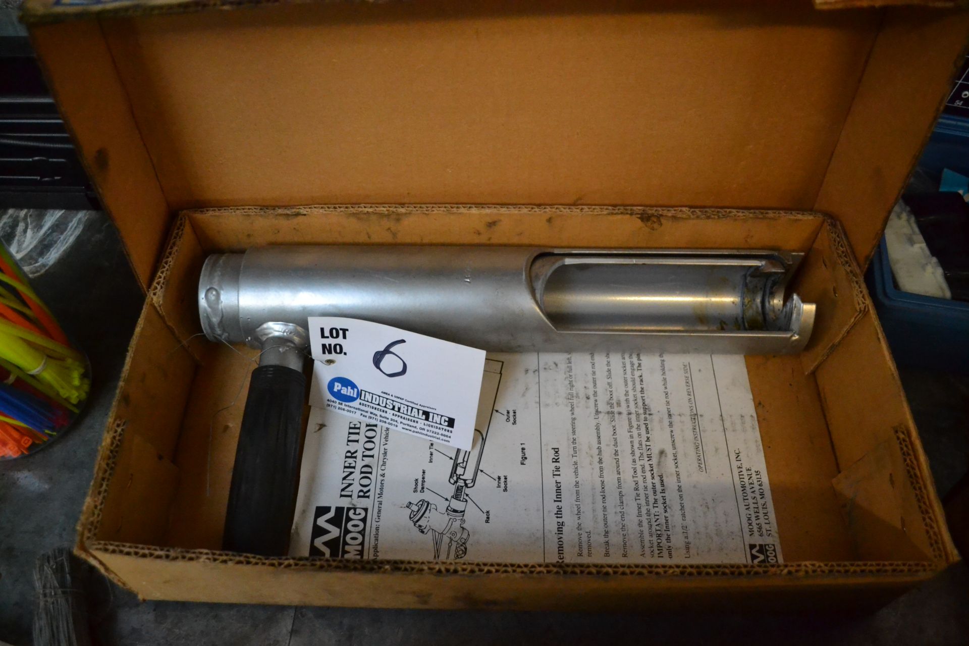 Moog Inner Tie Rod Removing/Installing Tool T497