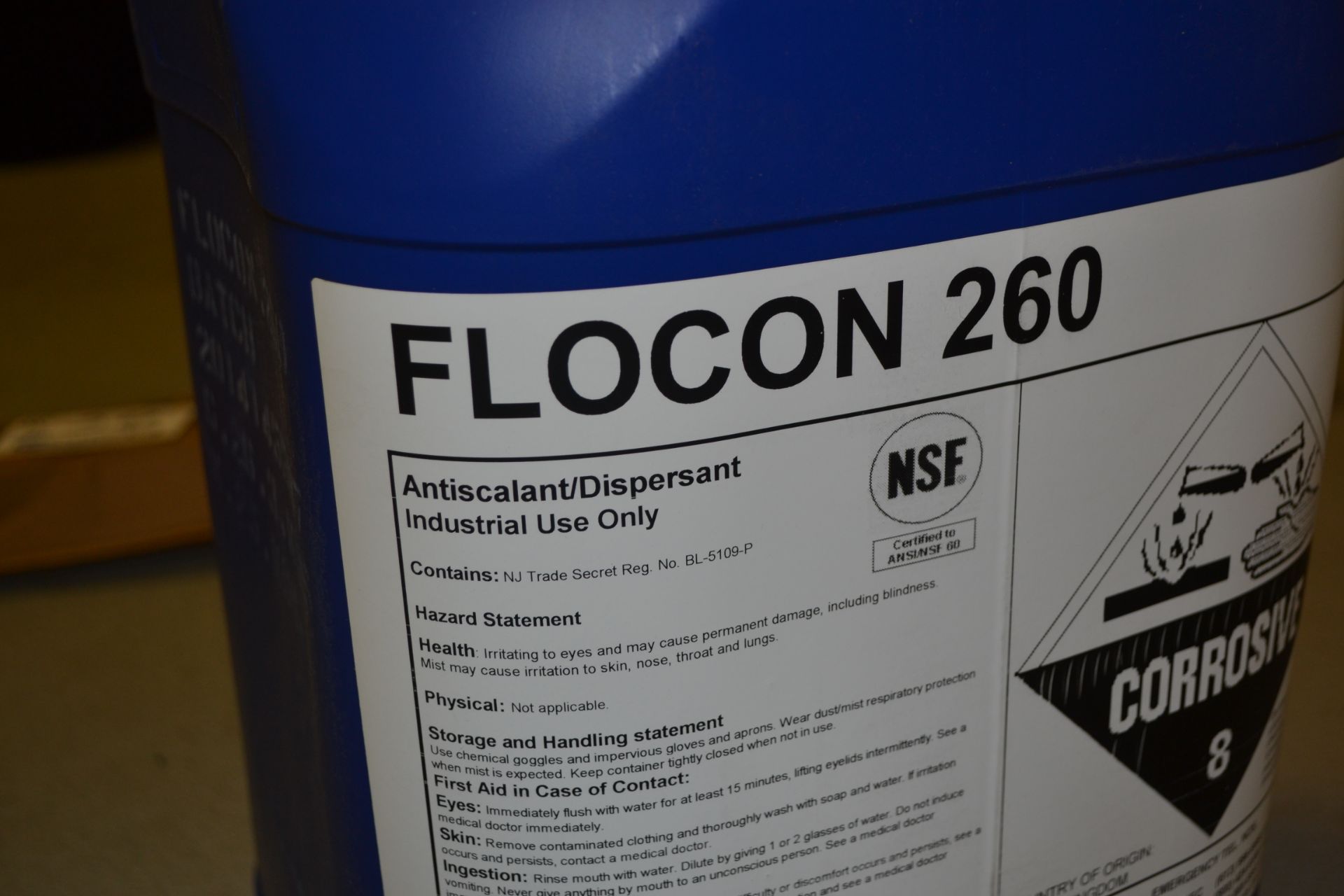 Flocon 260 Antiscalant/Dispersant - Image 3 of 3