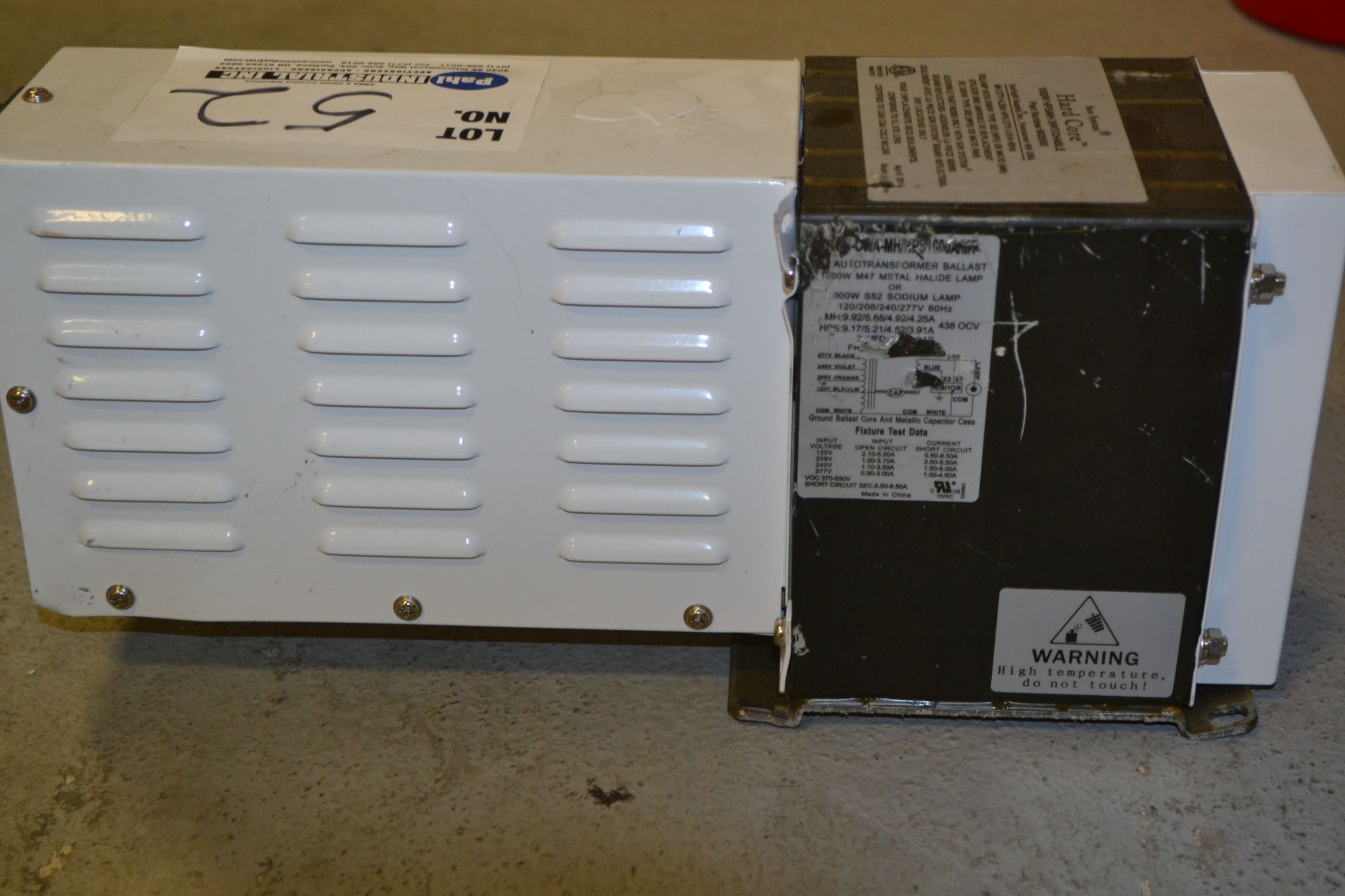 Sun Systems Hard Core 1000w HPS/mh Grow Lite Switchable Auto Transformer Ballast - Image 3 of 3