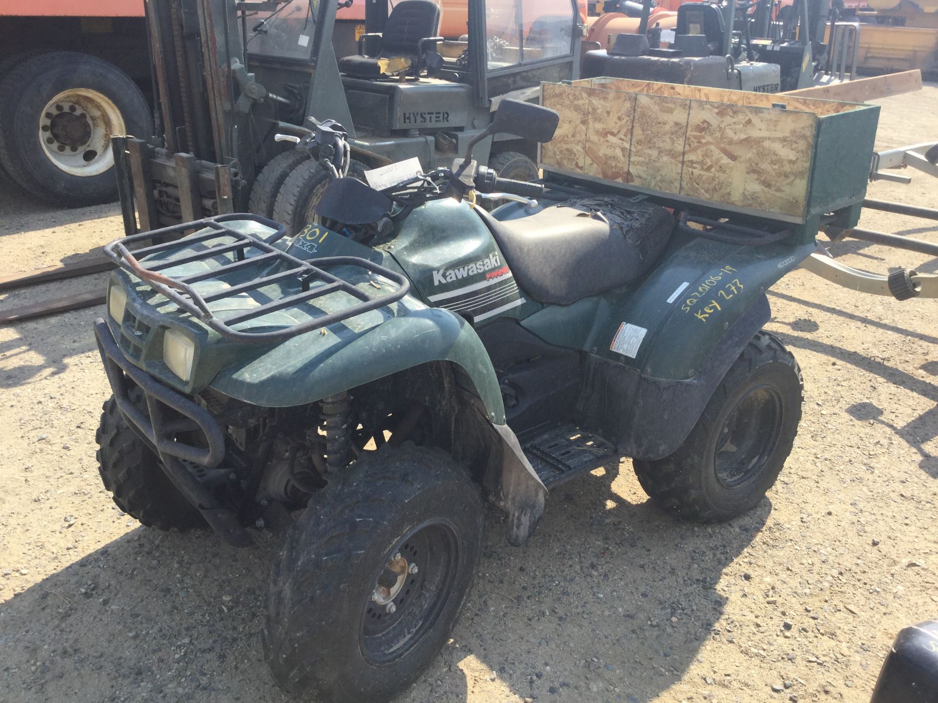 Year: 2008 Make: Kawasaki Model: Prairie 360 Type: ATV Vin#: 573178 Mileage/Hours: No Meter 360 4x4 - Image 2 of 2