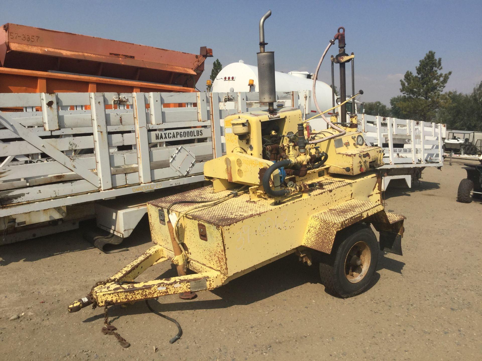 Year: 1984 Make: Acker Model: PT-22 Type: Core Drill Trailer Vin#: 10884 Mileage/Hours: n/a